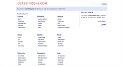 Desktop Screenshot of classifiednj.com